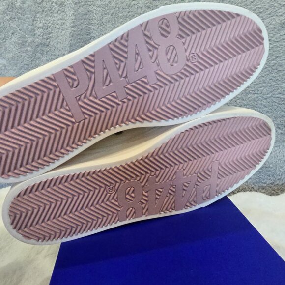 P448 Jack Perforated Sneakers Prism Women's Size 42 NEW NIB - Picture 4 of 9